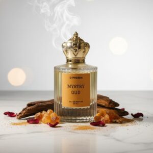 D'Pherin Mystery Oud EDP – Spicy Floral, Amber & Sandalwood – 50ml | Warm Earthy Unisex Perfume Copy